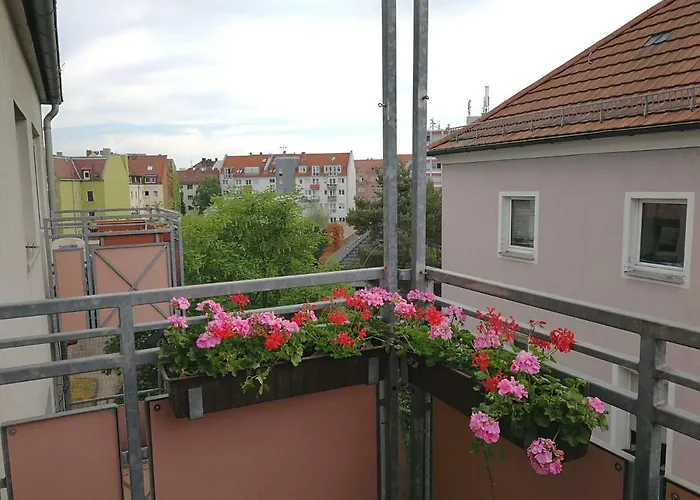 Quiet City-apt, 4min City-center, 18min Fair Nuernberg!!! Daire *